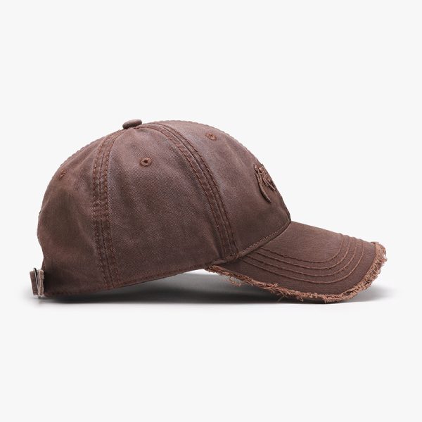 Letter Three-dimensional Embroidery Soft Top Burr Men's Baseball Cap - Image 2