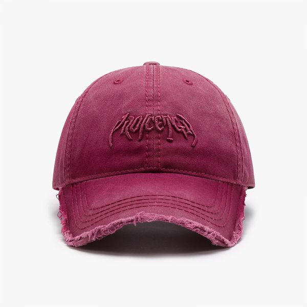 Letter Three-dimensional Embroidery Soft Top Burr Men's Baseball Cap - Image 9